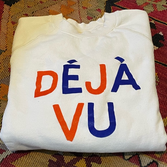 Clare V Deja Vu Sweatshirt - Picture 2 of 8